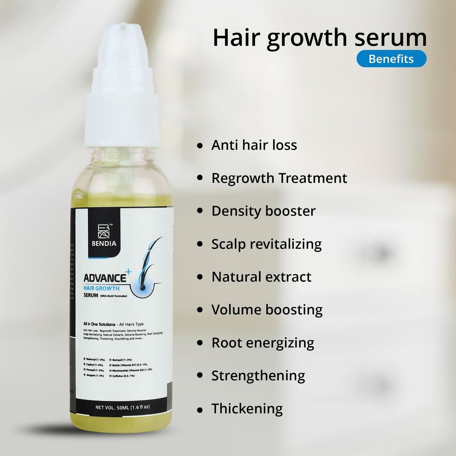 Top Benefits of BENDIA Hair Growth Serum You Need to Know